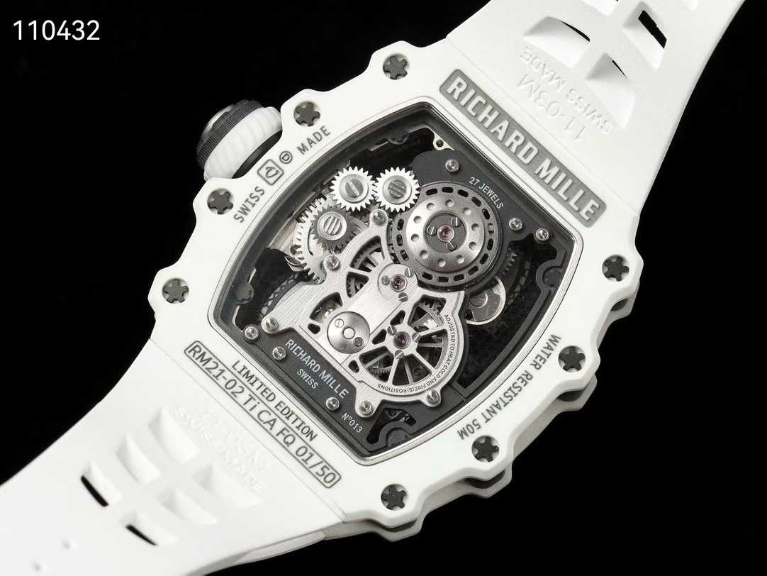 리차드밀 RM21-02 투르비용 에어로다인 뉴버젼 올화이트 시계 워치